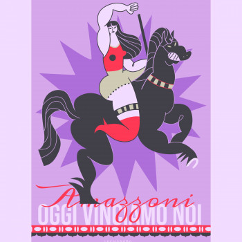 ECA SREN TVA questa immagine mostra...una Amazzone. “Questo straordinario sarcofago etrusco in marmo dipinto, databile intorno alla metà del IV secolo a.C., apparteneva all’aristocratica matrona tarquiniese Ramtha Huzcnai. Alle due estremità del coperchio a forma di tetto è rappresentato a rilievo Atteone sbranato dai cani; invece la cassa è decorata a tempera con un dinamico fregio a colori raffigurante la lotta tra Amazzoni e Greci. A differenza dall'arte greca, in cui le Amazzoni (descritte nel mito come un popolo di invincibili donne guerriere) sono sempre rappresentate al momento della sconfitta da parte di Eracle, Achille o Teseo, l'artista del sarcofago etrusco ha scelto di mostrare una lotta alla pari tra contendenti uomini e donne, che culmina sulla fronte della cassa con le quadrighe di due regine amazzoni che travolgono i guerrieri greci appiedati. Sembra evidente che il sarcofago, dedicato a una donna da suo nipote, il magistrato tarquiniese Laris Apaiatrus, fosse una celebrazione della combattività femminile: qualcosa che solo la società etrusca poteva accettare, una società in cui alle erano riconosciuti diritti come soggetti giuridici attivi.” 
Daniele Maras